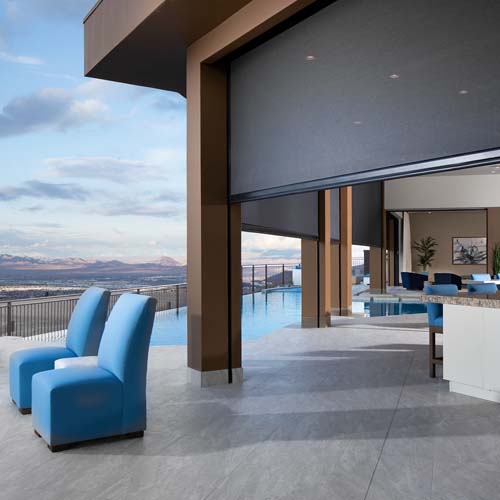 Somfy® Motorized Screen Shades